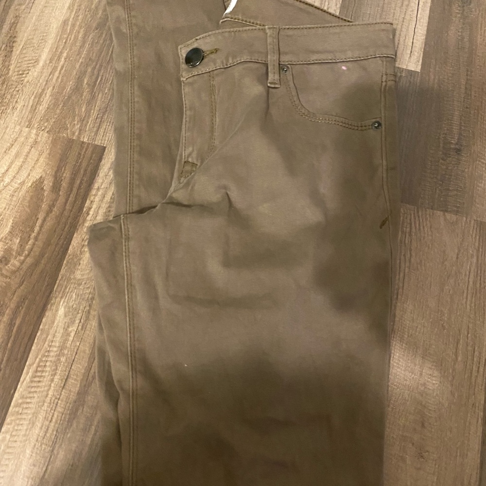 Express chocolate skinny pants